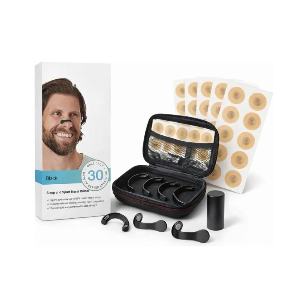 Tiras Nasales Magnéticas Para Respirar Mejor Set X60 Parches – Anti Ronquido, Unisex