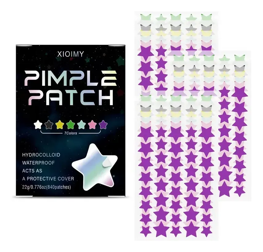 Parches Anti Acné Hidrocoloide 1680 Pcs Día Y Noche Premium