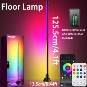 Lámpara RGB LED Multicolor Control App Y Remoto 20 Modos