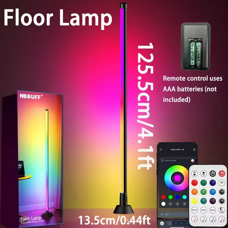 Lámpara RGB LED Multicolor Control App Y Remoto 20 Modos