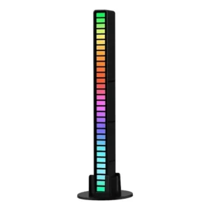 Barra De Luz LED Rítmica RGB Recargable Sensor Musical