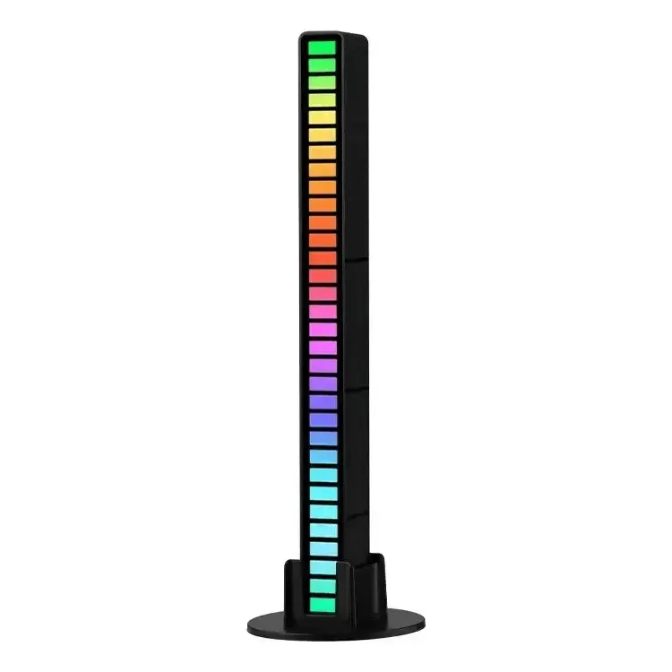 Barra De Luz LED Rítmica RGB Recargable Sensor Musical