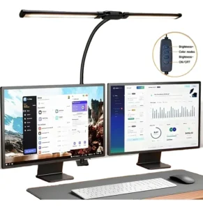 Lámpara LED Doble Para Monitor 3 Modos De Luz Regulable