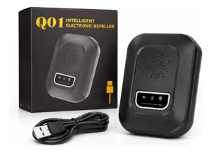 Repelente Ultrasónico Electrónico USB Contra Mosquitos Ratas Cucarachas