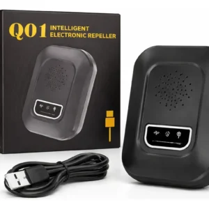 Repelente Ultrasónico Electrónico USB Contra Mosquitos Ratas Cucarachas