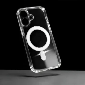 Funda Transparente MagSafe Compatible iPhone 16 Plus Pro Pro Max